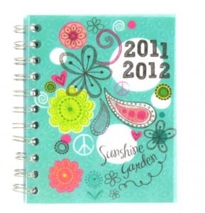 Paperchase floral diary